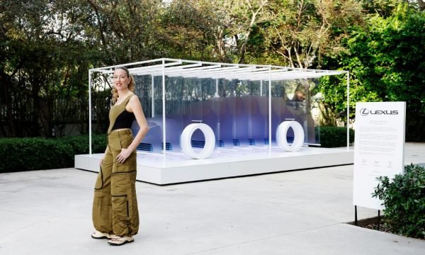 An Art Installation Showcased Lexus’s electric future at Miami Art & Design Week