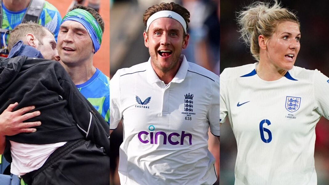 New Year Honours: Sinfield, Burrow, Lionesses and Broad recognised