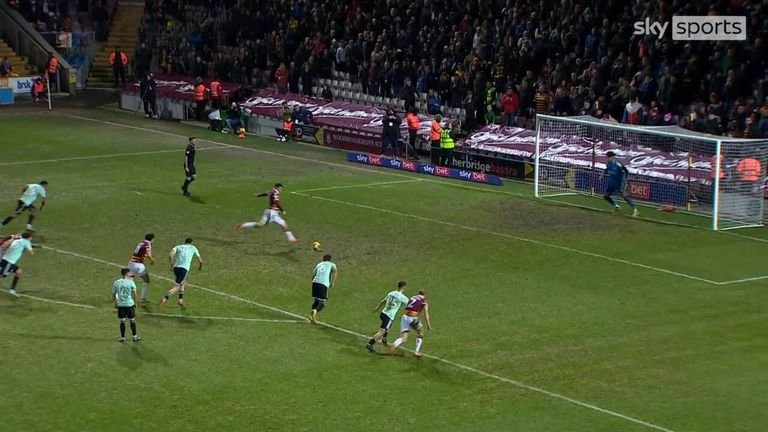 Crawley’s Corey Addai unfortunate as penalty save goes wrong! | Video | Watch TV Show | Sky Sports