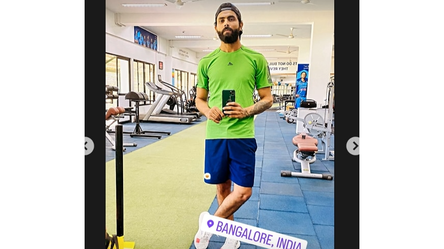 Jadeja’s social media update after hamstring injury