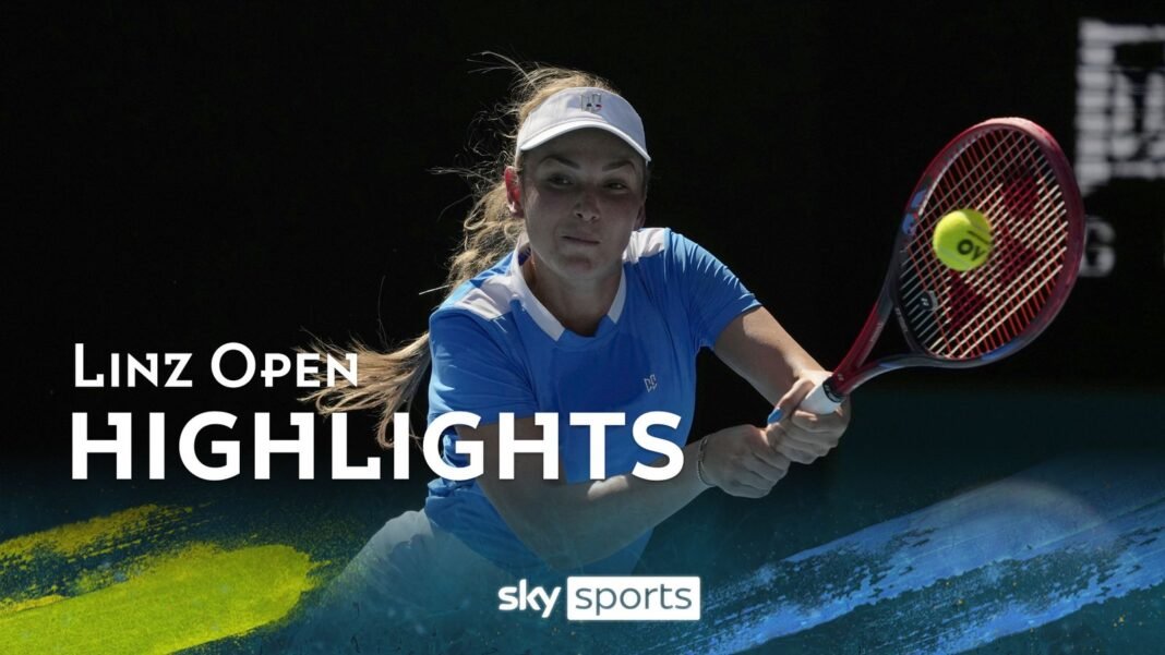 Linz Open: Donna Vekic takes straight sets win over Dayana Yastremska | Tennis News | Sky Sports