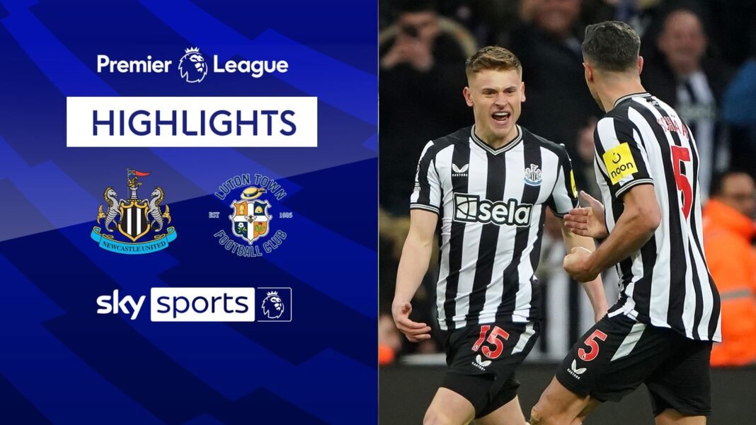 Newcastle fight back to draw in incredible 4-4 thriller vs Luton