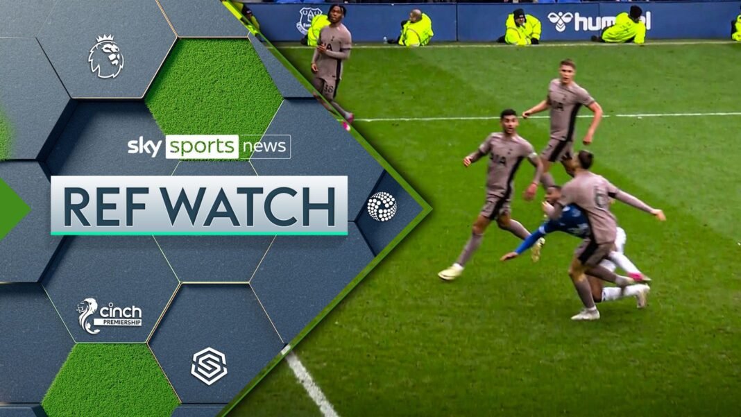 Ref Watch: Should Radu Dragusin’s shove on Beto been a penalty? | Football News | Sky Sports