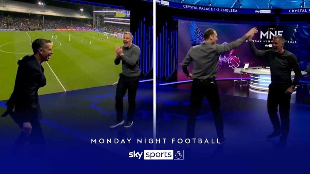 Petr Cech’s priceless Monday Night Football celebrations! | Football News | Sky Sports