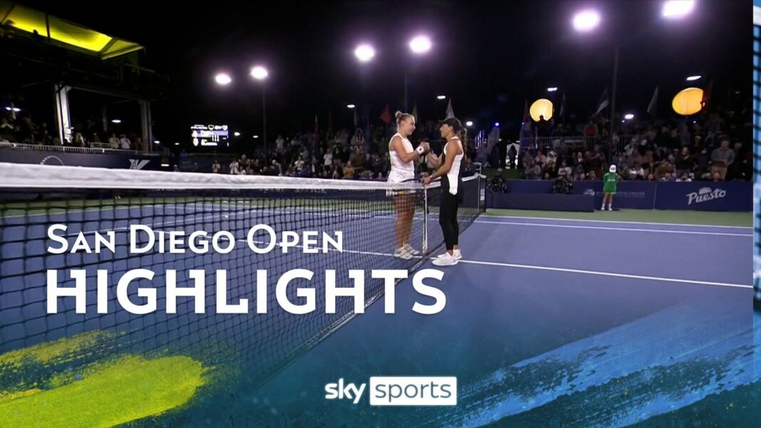 Jessica Pegula vs Anna Blinkova | San Diego Open highlights | Tennis News | Sky Sports