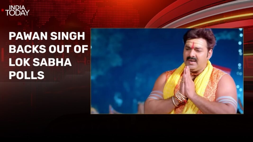 Bhojpuri singer Pawan Singh, BJP’s Asansol candidate, opts out of polls