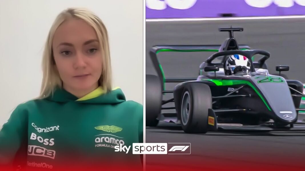 Aston Martin’s Jess Hawkins: Doriane Pin an ‘exceptional talent’ for Mercedes | F1 News | Sky Sports