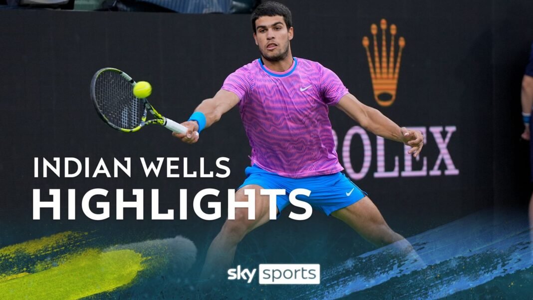 Carlos Alcaraz vs Jannik Sinner | Indian Wells highlights | Tennis News | Sky Sports