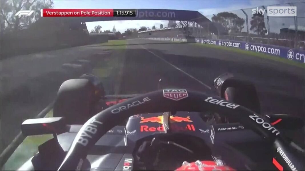 Ride onboard with Max Verstappen’s pole lap at the Australian Grand Prix | F1 News | Sky Sports