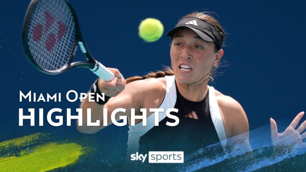 Jessica Pegula vs Leylah Fernandez | Miami Open highlights | Tennis News | Sky Sports