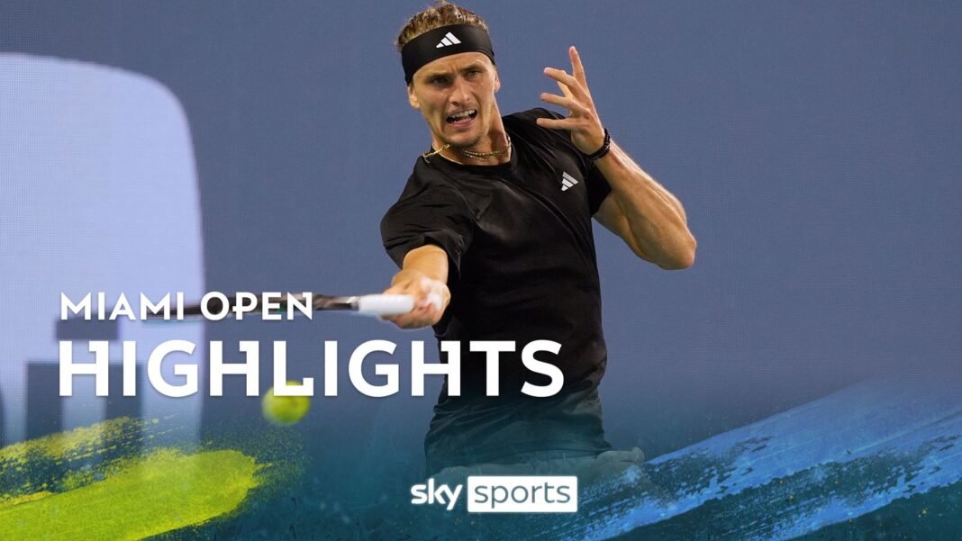 Alexander Zverev vs Karen Khachanov | Miami Open highlights | Tennis News | Sky Sports