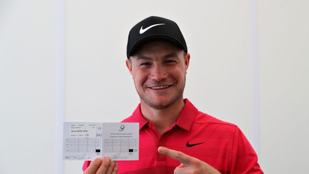 ‘Dad said I never go low!’ | Oliver Fisher reflects on historic 59 | Golf News | Sky Sports