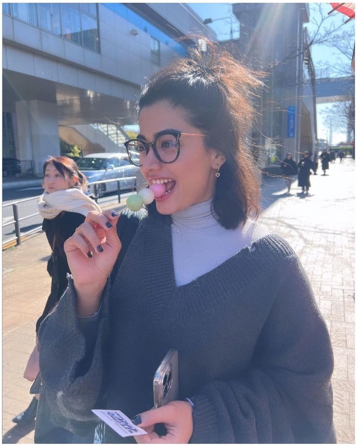 Globetrotter Rashmika Mandanna