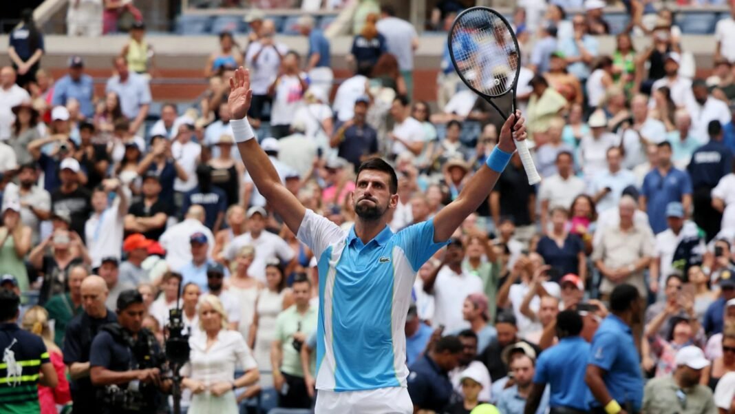 Novak Djokovic breaks another Roger Federer record