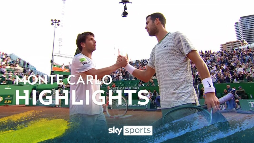Karen Khachanov vs Cameron Norrie | Monte Carlo Masters highlights | Tennis News | Sky Sports