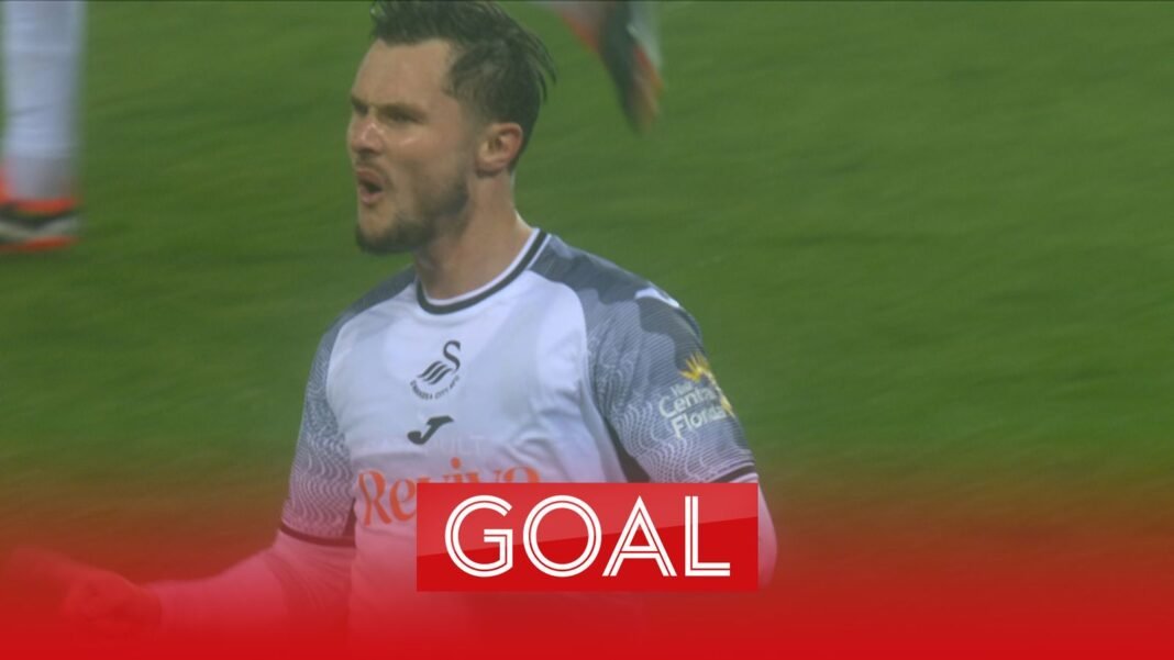 Liam Cullen opens scoring for Swansea City! | Football News | Sky Sports