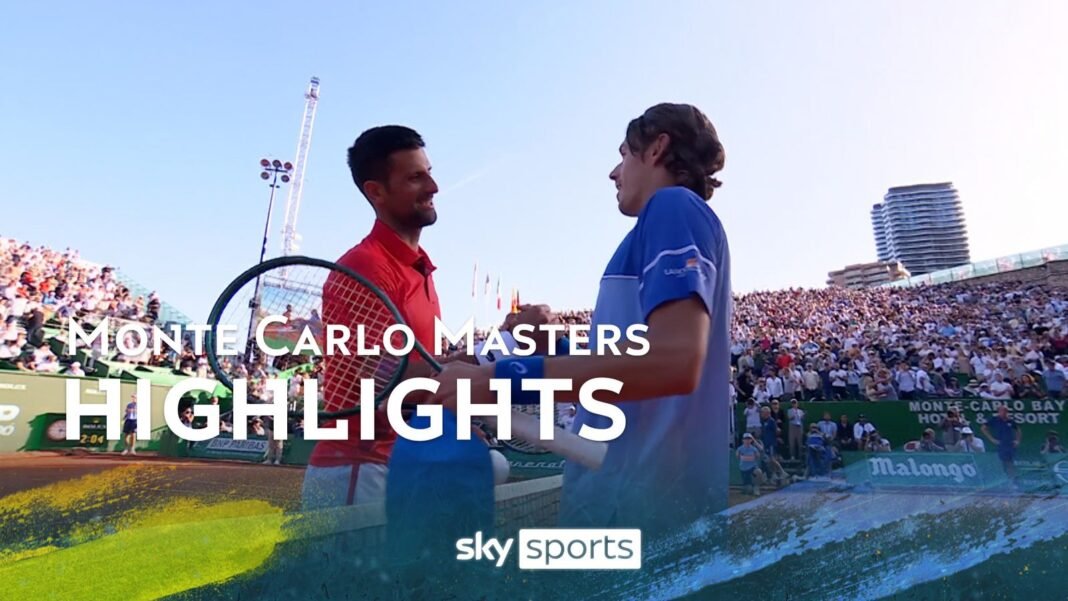 Novak Djokovic vs Alex de Minaur | Monte Carlo highlights | Tennis News | Sky Sports