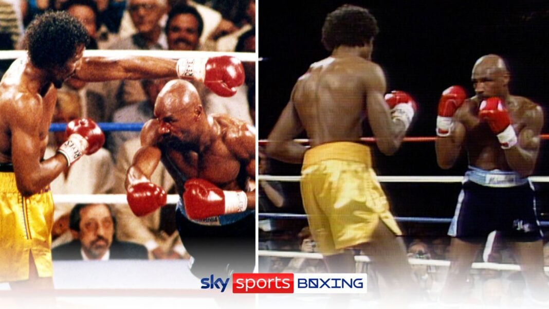 On This Day: Marvin Hagler v Thomas Hearns | Best first round EVER? | Boxing News | Sky Sports