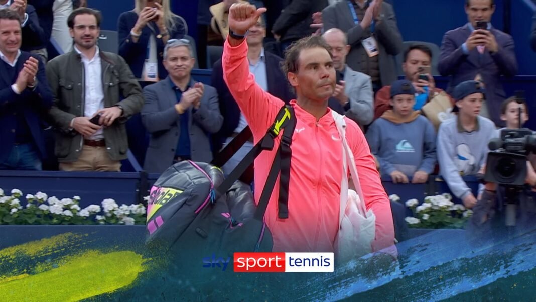 Barcelona bids farewell to Rafa Nadal! | Tennis News | Sky Sports