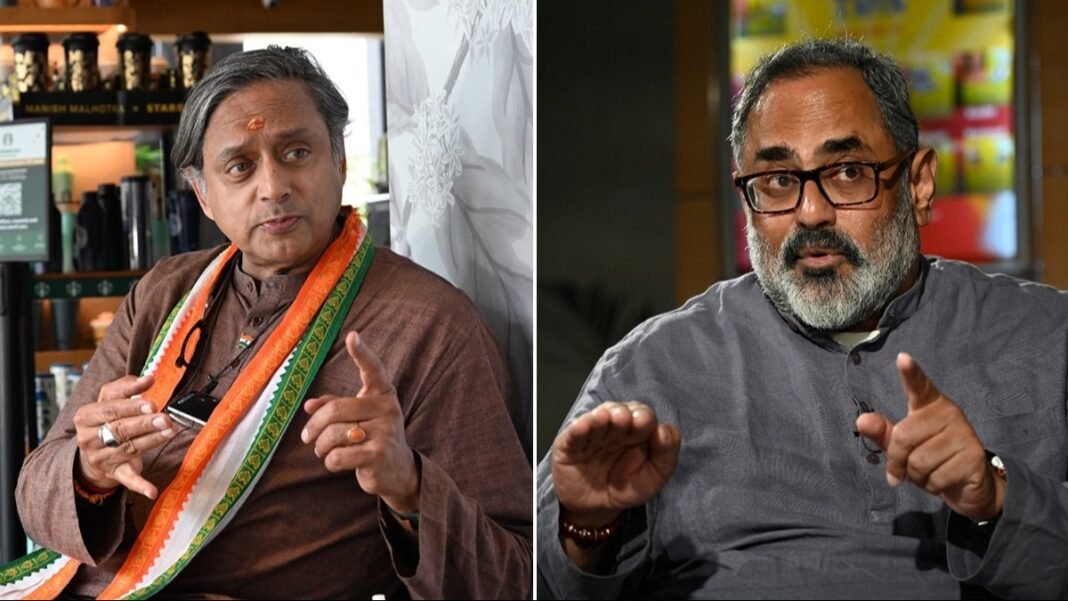 Case against Shashi Tharoor for ‘false campaign’ against Rajeev Chandrasekhar