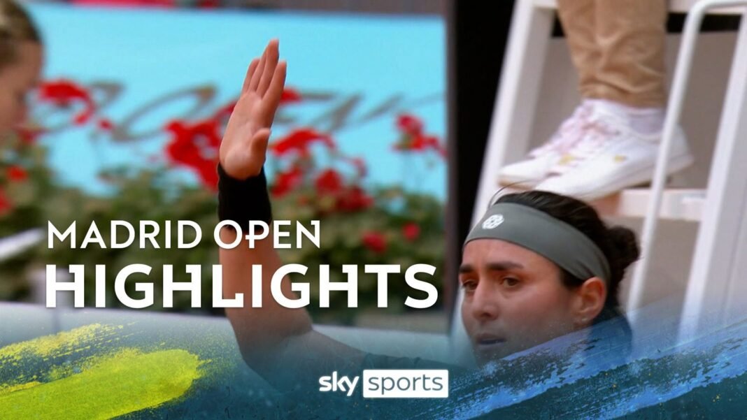 Ons Jabeur vs Anna Karolina Schmiedlova | Madrid Open highlights | Tennis News | Sky Sports