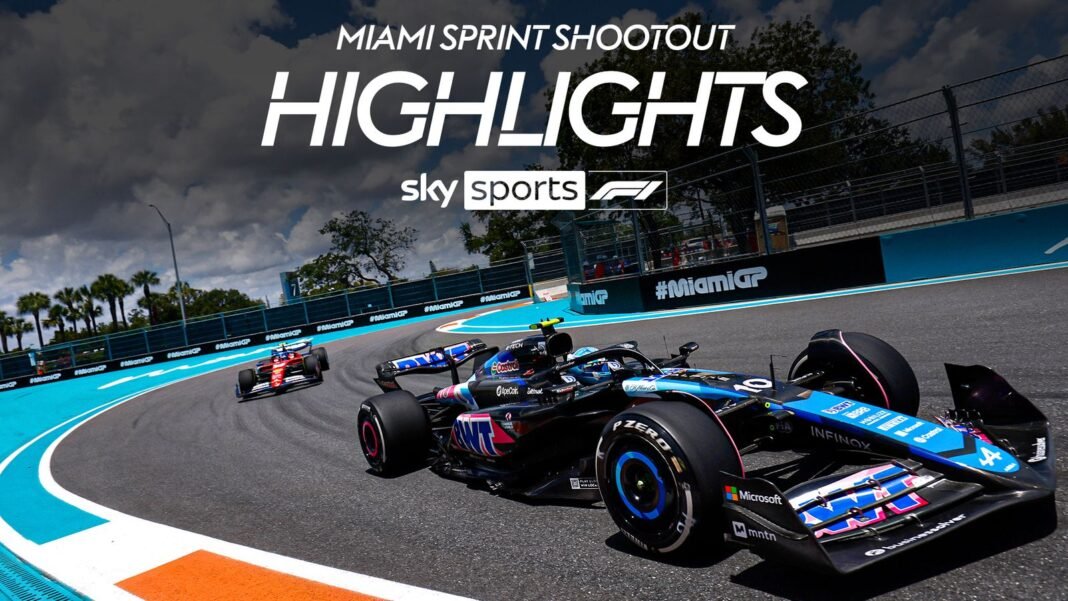 Miami Grand Prix: Sprint Qualifying highlights