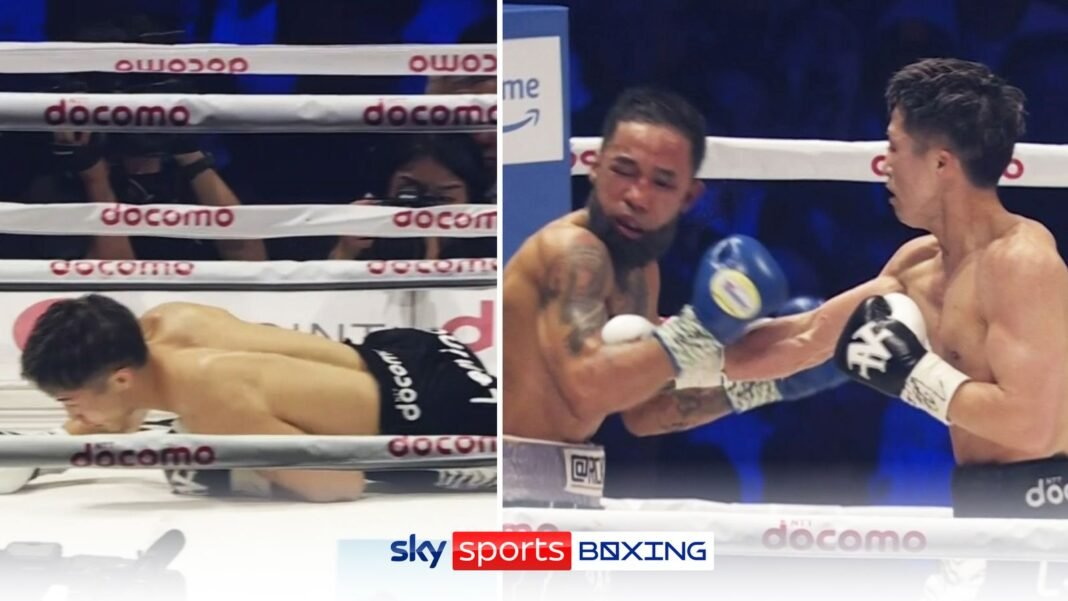 Naoya Inoue knocked down by Luis Nery… then wins by huge KO! | Boxing News | Sky Sports