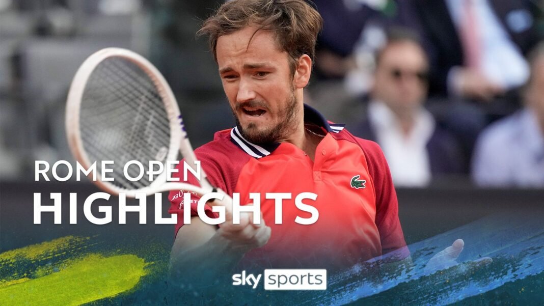 Daniil Medvedev vs Hamad Medjedovic | Italian Open highlights | Tennis News | Sky Sports