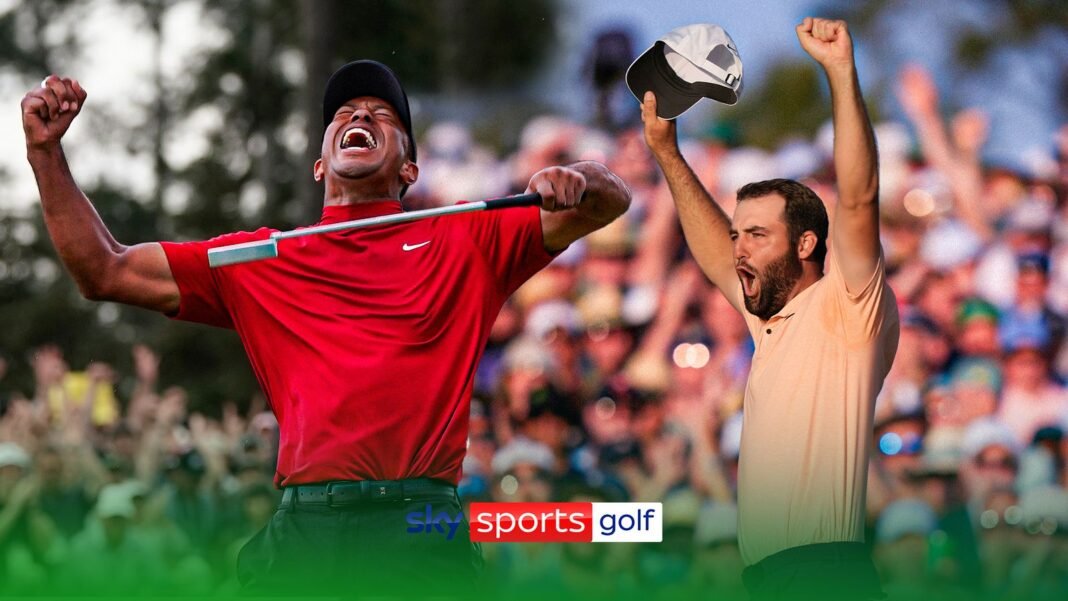 Scottie Scheffler: How does he compare to Tiger Woods? | Golf News | Sky Sports