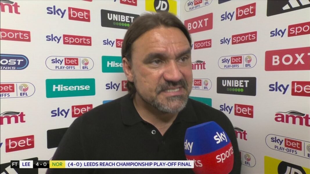 Daniel Farke: My eyes are already on Wembley! | Football News | Sky Sports