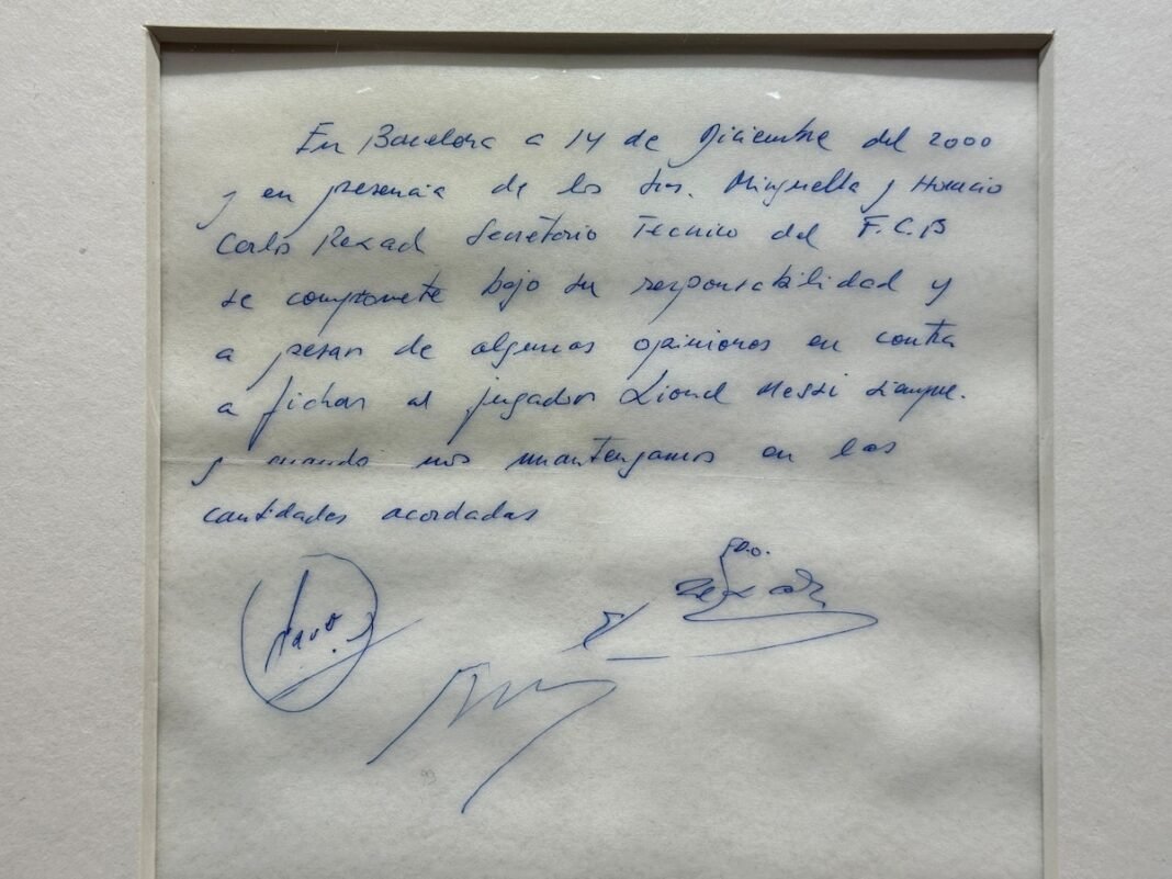 Most famous napkin in the world