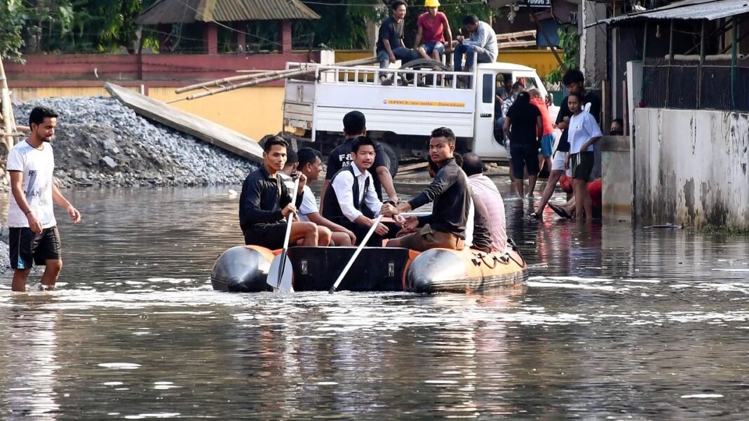 Assam flood situation improves but 2.5 lakh people still affected in 8 districts