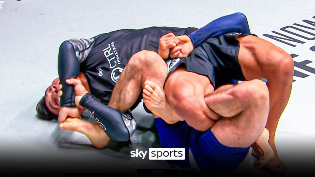 Mikey Musemeci finishes Gabriel Sousa with painful calf-slicer at ONE 167 | WWE News | Sky Sports