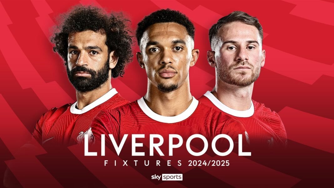 Liverpool: Premier League 2024/25 fixtures and schedule | Football News | Sky Sports