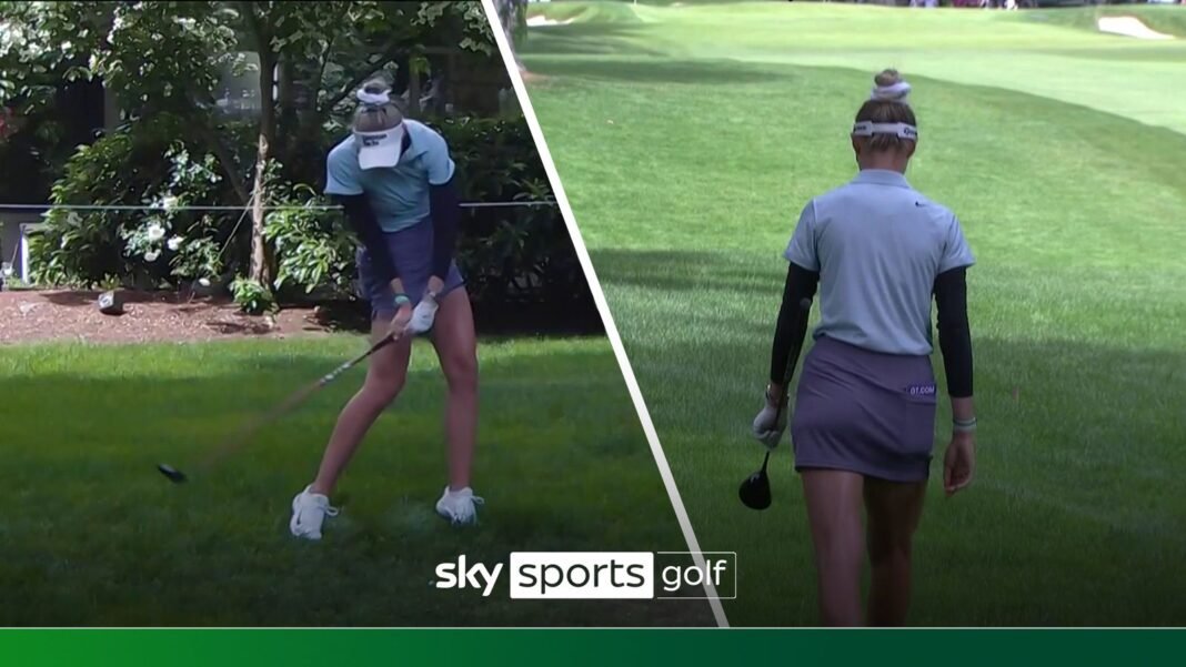 Womens PGA Championship: Nelly Korda has nightmare 6th in round two | Golf News | Sky Sports