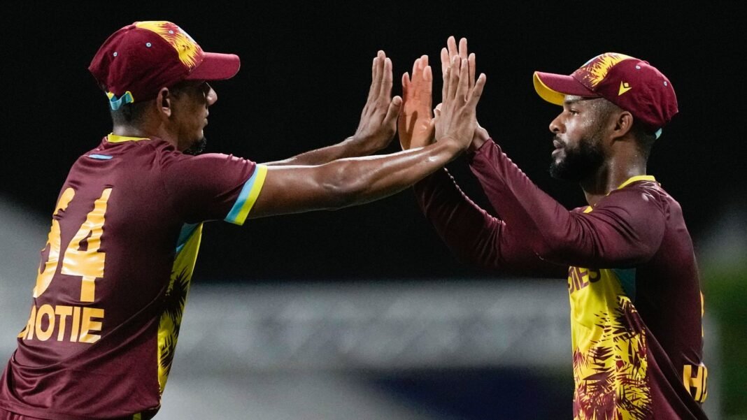 T20 World Cup: Shai Hope rescues West Indies in win over USA | Cricket News | Sky Sports
