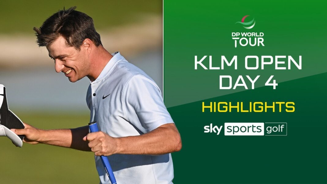 KLM Open highlights: Guido Migliozzi triumphs after three-way play-off | Golf News | Sky Sports