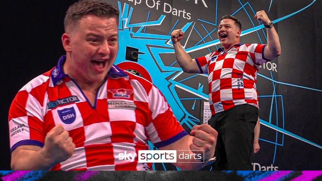 Reigning Champions Wales dumped out of World Cup of Darts by Croatia! | Darts News | Sky Sports
