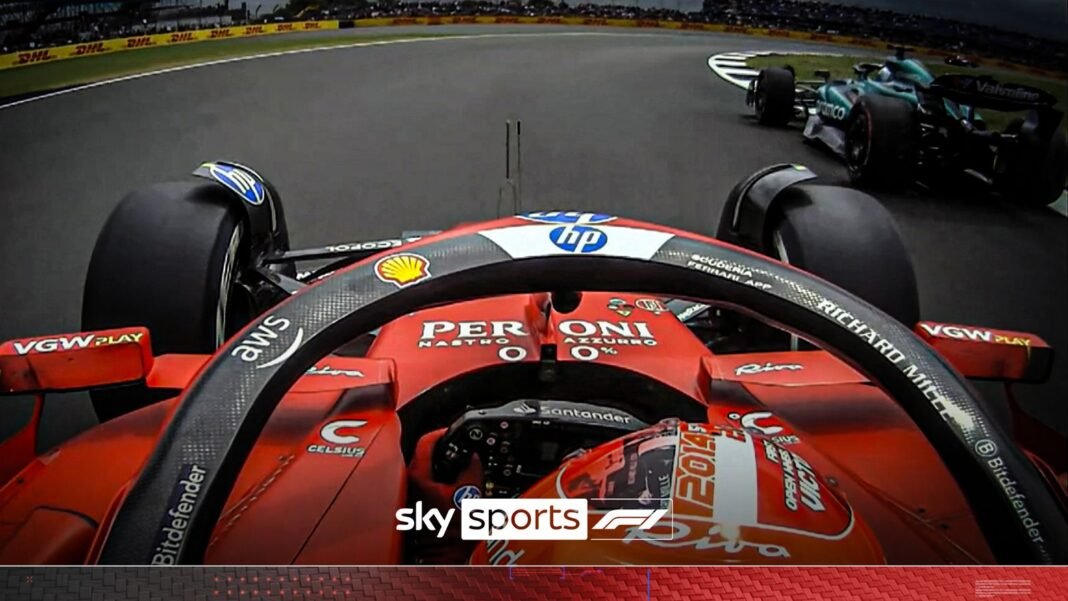 British GP: Charles Leclerc nearly crashes into Lance Stroll during Practice 1! | F1 News | Sky Sports