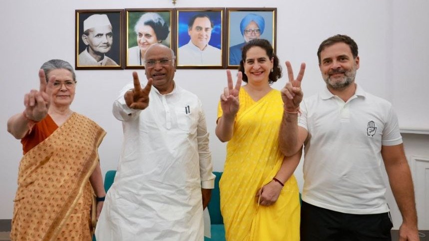 INDIA bloc sweeps Assembly bypolls, Rahul Gandhi says BJP’s ‘web of fear’ broken