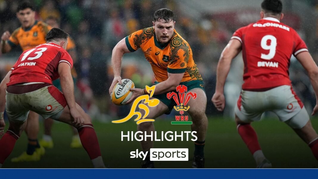 Wallabies hold on to take series win | Australia vs Wales highlights | Rugby Union News | Sky Sports