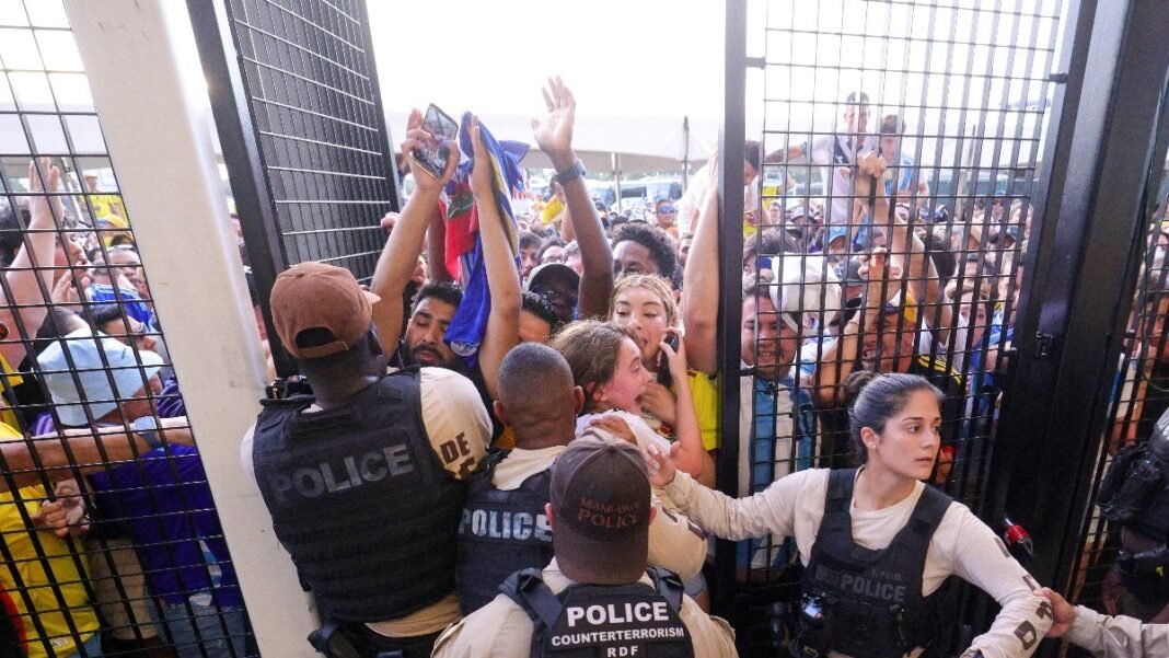 Colombian football federation president arrested after chaotic Copa final