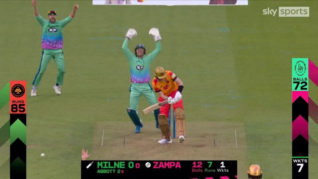 Adam Zampa takes three wickets in just seven balls! | Cricket News | Sky Sports