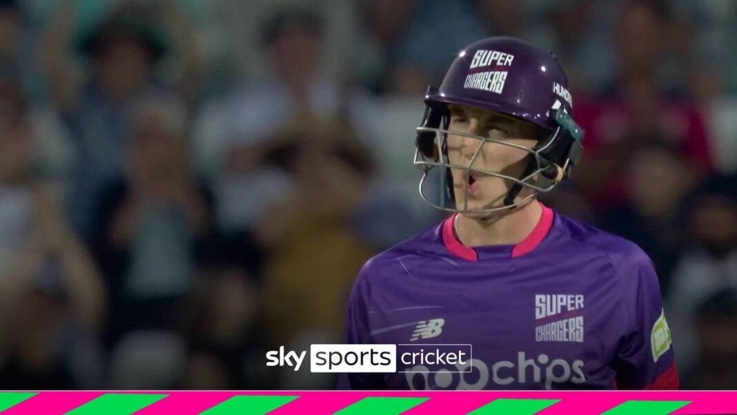 The Hundred: Harry Brook belts huge six as Northern Superchargers win | Cricket News | Sky Sports