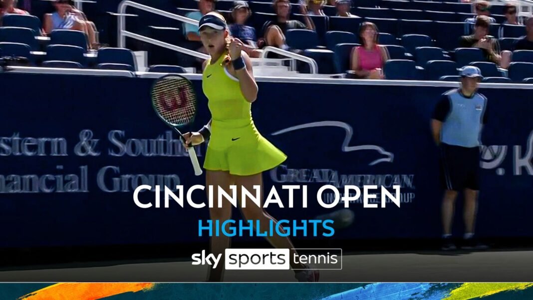 Mirra Andreeva dominates in first Cincinnati Open match of career | Tennis News | Sky Sports