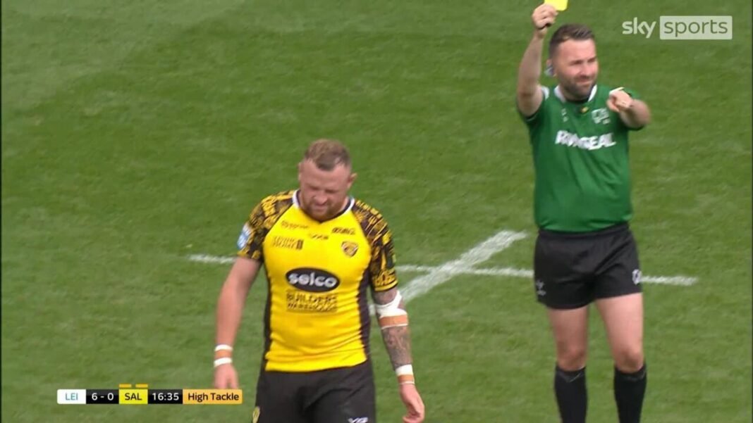 Salford collect back-to-back yellow cards | Rugby League News | Sky Sports
