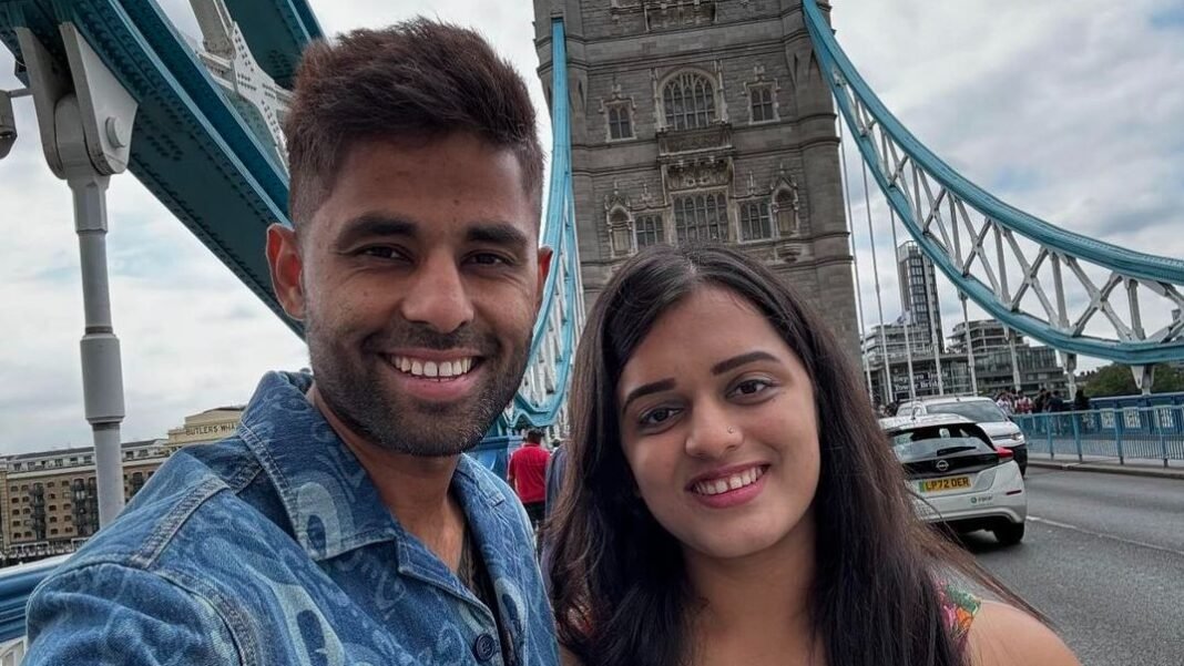 Suryakumar Yadav enjoying English summer