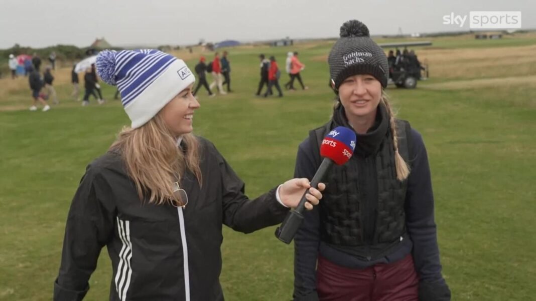 Nelly Korda: I’m going to enjoy the brutal Scottish weather at Women’s Open! | Golf News | Sky Sports