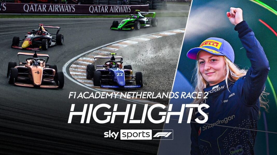 F1 Academy Race 2 Highlights | Dutch Grand Prix | F1 News | Sky Sports