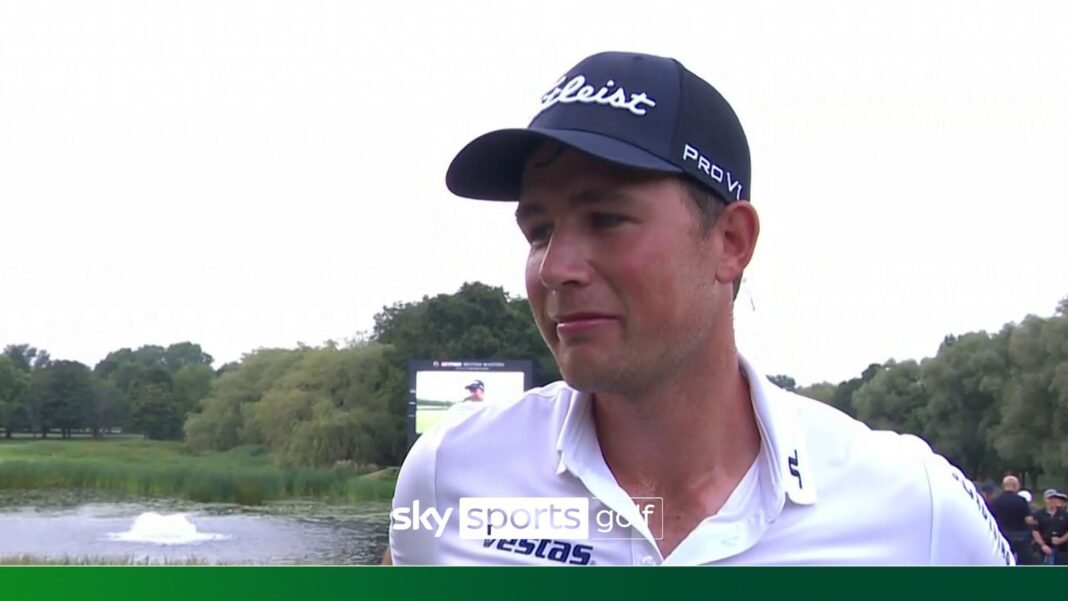 British Masters: Emotional Niklas Norgaard thanks family after win | Golf News | Sky Sports